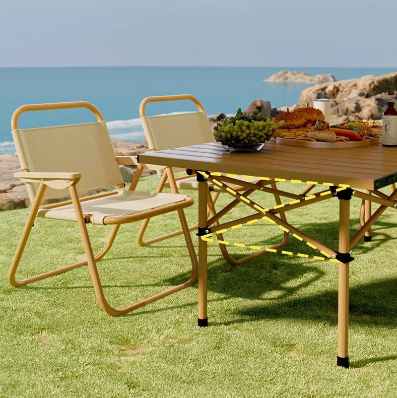 Roll Up Camping Table in A Bag best